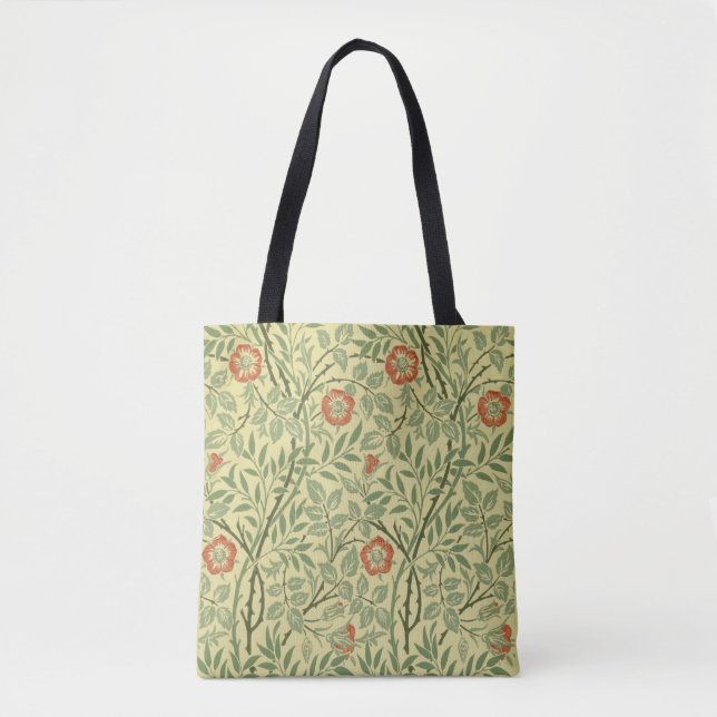 Tote Bag Sweet Briar Motif (par William Morris) (Devant)