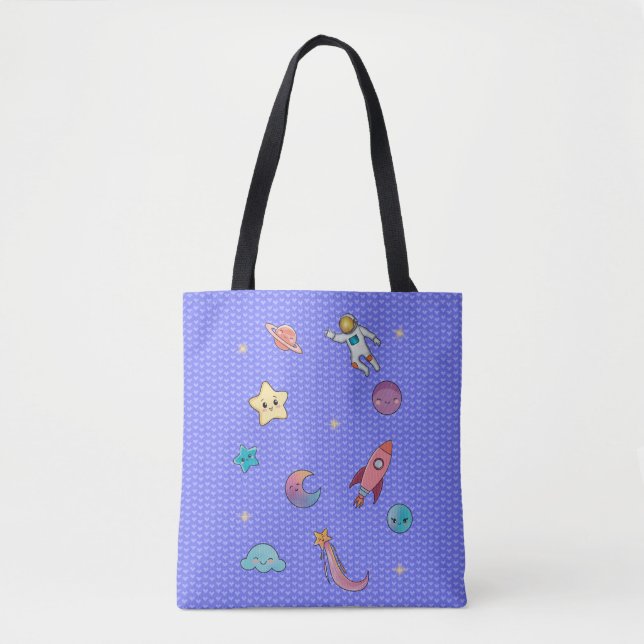 Tote Bag Sweet dreams soft violet (Devant)