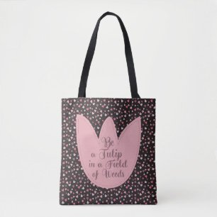 Tote Bag Sweet Simple Tulip Motif rose - Toutes les directi