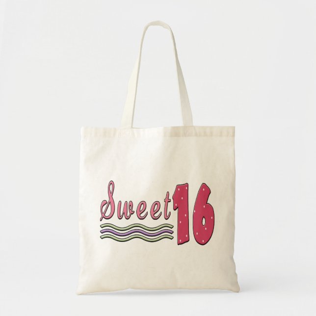 Tote Bag Sweet sixteen (Devant)