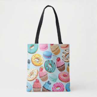 Tote Bag Sweet Sweet Sweets : Motif de Delight.