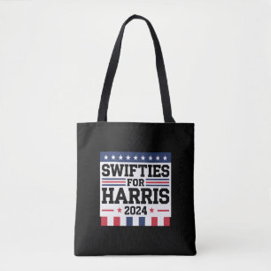 Tote Bag Swifties pour le vote de soutien à Kamala Harris 2