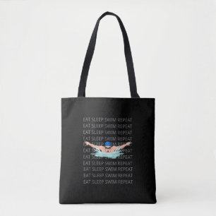 Tote Bag Swimmer Swim Love Funny SwissBoy Sport
