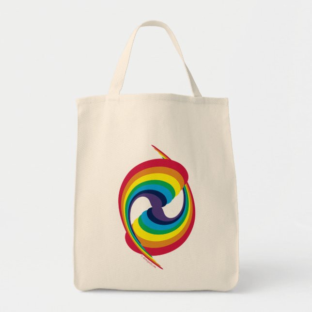 Tote Bag swish_rainbow_criss_8x11 (Devant)
