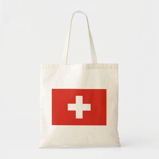 Tote Bag Switzerland Flag (Devant)