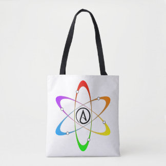 Tote Bag Symbole athée d'Atom
