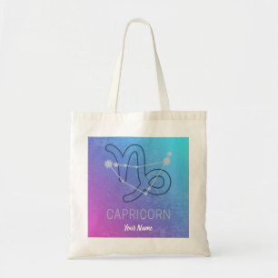 Tote Bag Symbole Capricorne Zodiac Star Horoscope Constella