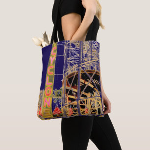 Tote Bag SYMBOLE CYCLABLE Rollercoaster