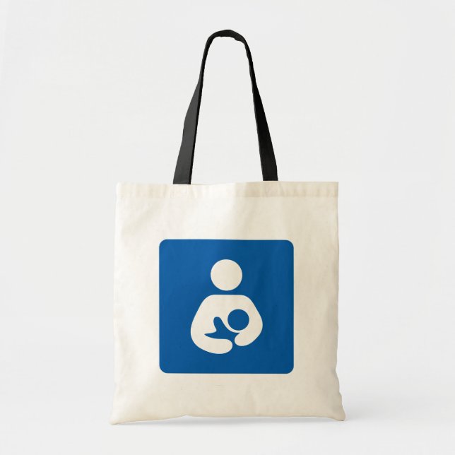 Tote Bag Symbole d'allaitement (Devant)