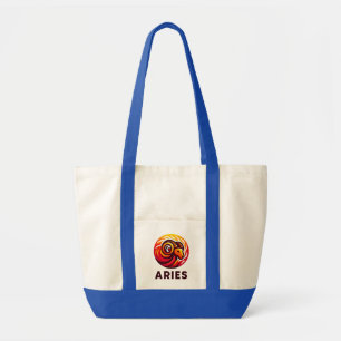 Tote Bag SYMBOLE D'Astrologie À Baies FLEURIES