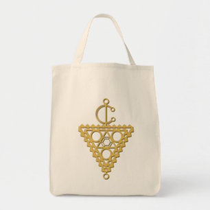 Tote Bag Symbole de bijoux en or amazigh
