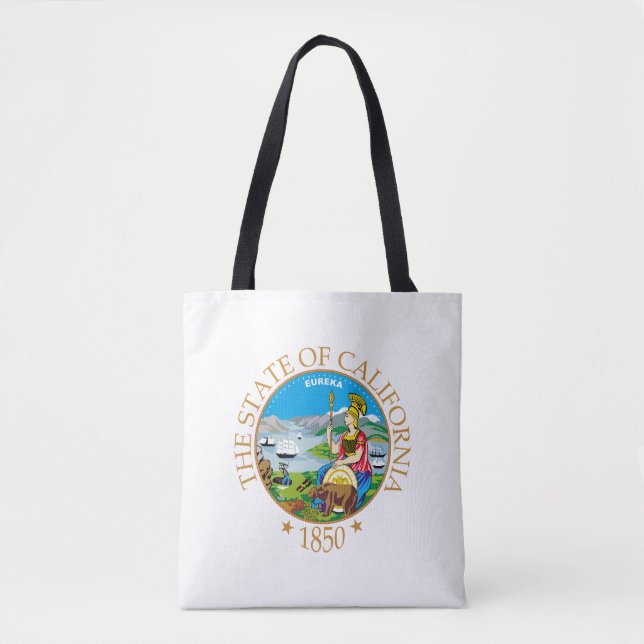 Tote Bag Symbole de Californie (Devant)