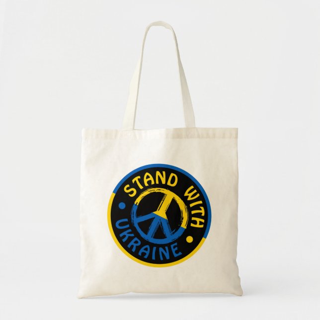 Tote Bag SYMBOLE DE LA PAIX DE L'Ukraine (Devant)