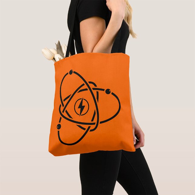 Tote Bag Symbole de l'énergie atomique Science et technolog (Créateur téléchargé)