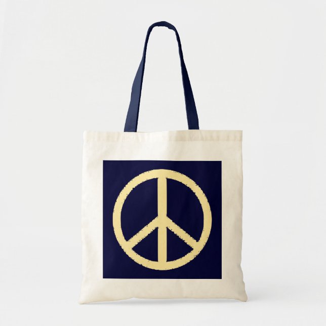 Tote Bag symbole de paix (Devant)