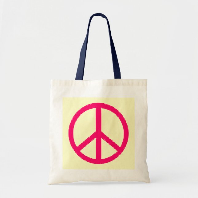 Tote Bag symbole de paix (Devant)