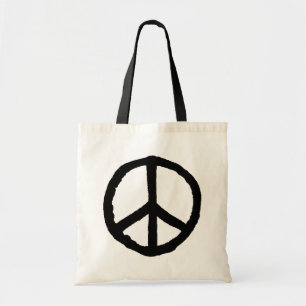 Tote Bag Symbole de paix rude