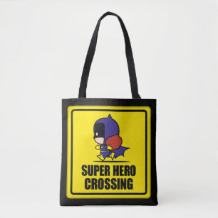 Tote Bag Symbole de passage du super héros Chibi Batwoman
