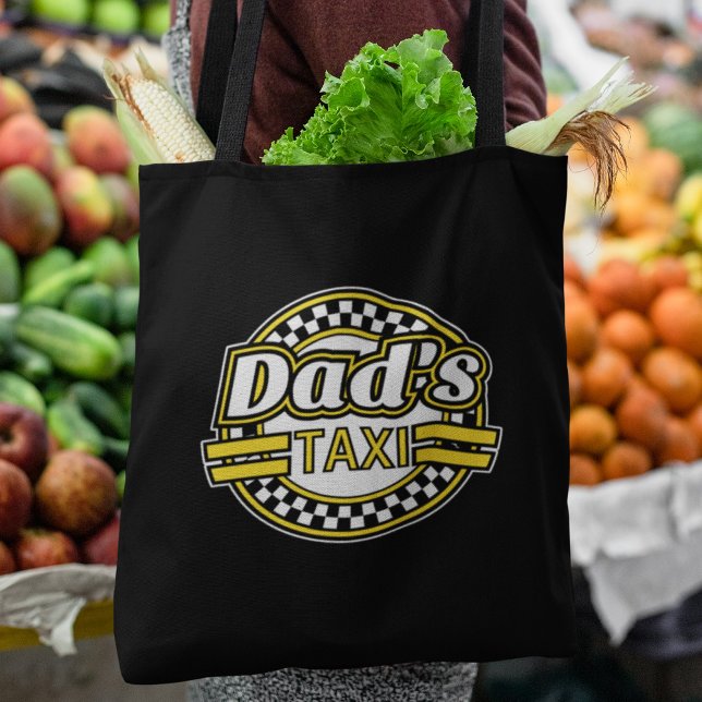 Tote Bag Symbole de taxi de papa (Créateur téléchargé)