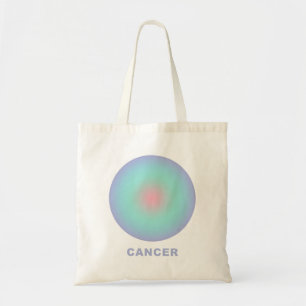 Tote Bag Symbole du cancer Zodiaque Dégradé