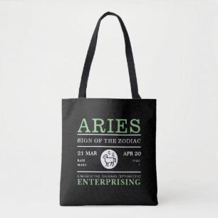 Tote Bag Symbole du Zodiaque, Astrologique