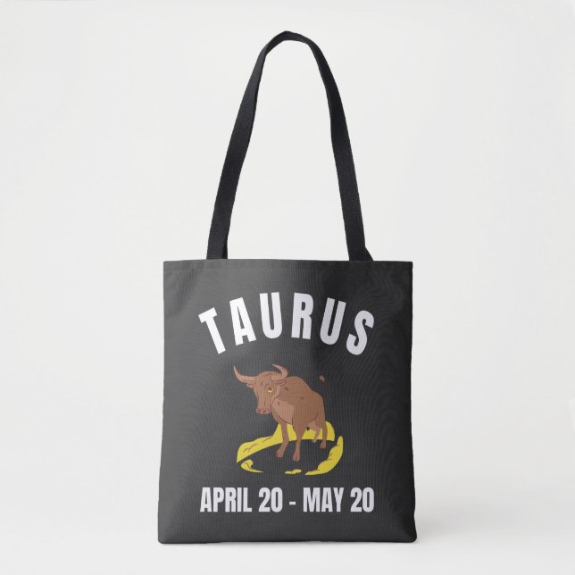 Tote Bag Symbole étoile de Taurus (Devant)