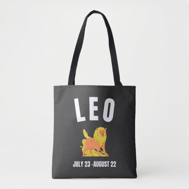 Tote Bag Symbole étoile Leo (Devant)