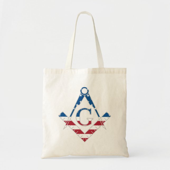 Tote Bag Symbole Freemasonic des États-Unis (Devant)