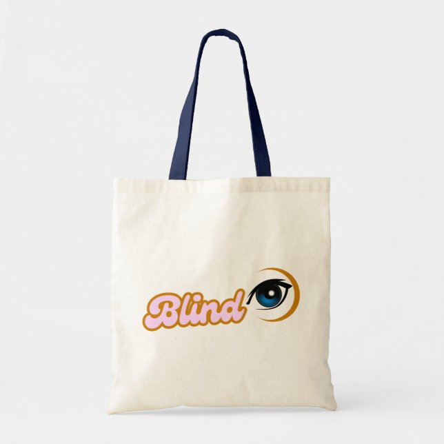 Tote Bag symbole oeil aveugle (Devant)