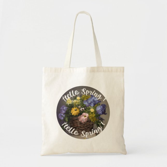 Tote Bag Symbole printemps (Devant)