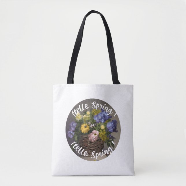 Tote Bag Symbole printemps (Devant)