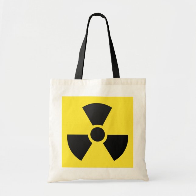 Tote Bag Symbole radioactif (Devant)