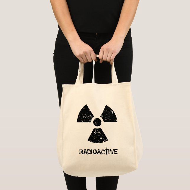 Tote Bag Symbole radioactif - Amusant (Devant (produit))