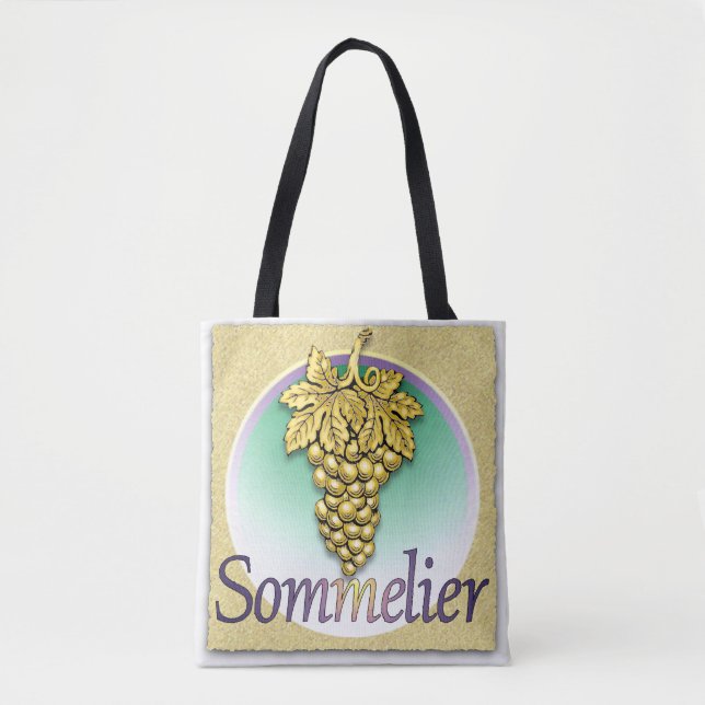 Tote Bag Symbole sommelier (Devant)