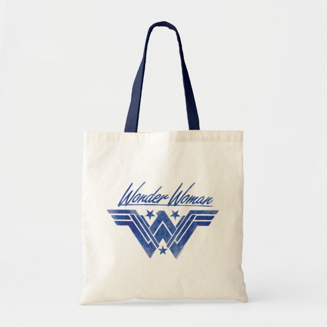 Tote Bag Symbole Stars Stars Stars de Wonder Wonder Woman (Devant)