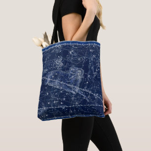 Tote Bag Symbole Zodiac Aries Illustration Vintage