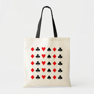 Tote Bag Symboles de cartes de jeu de poker