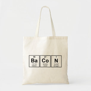 Tote Bag Symboles d'élément de Tableau périodique de lar