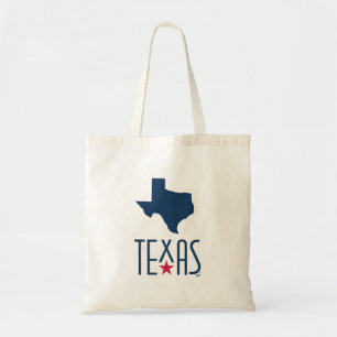 Tote Bag Symboles du Texas, Texas, bleu marine