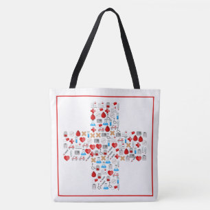 Tote Bag Symboles Médicales