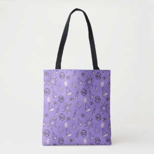 Tote Bag Symboles occultes de cuisine Motif - Magie mystiqu