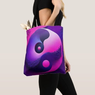 Tote Bag Symbolisme coloré de Yin Yang Yin, des Lumières vi