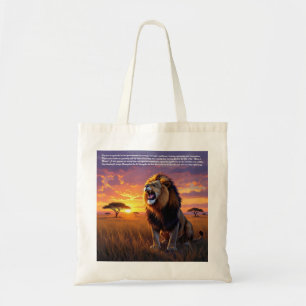 Tote Bag Symbolisme du lion