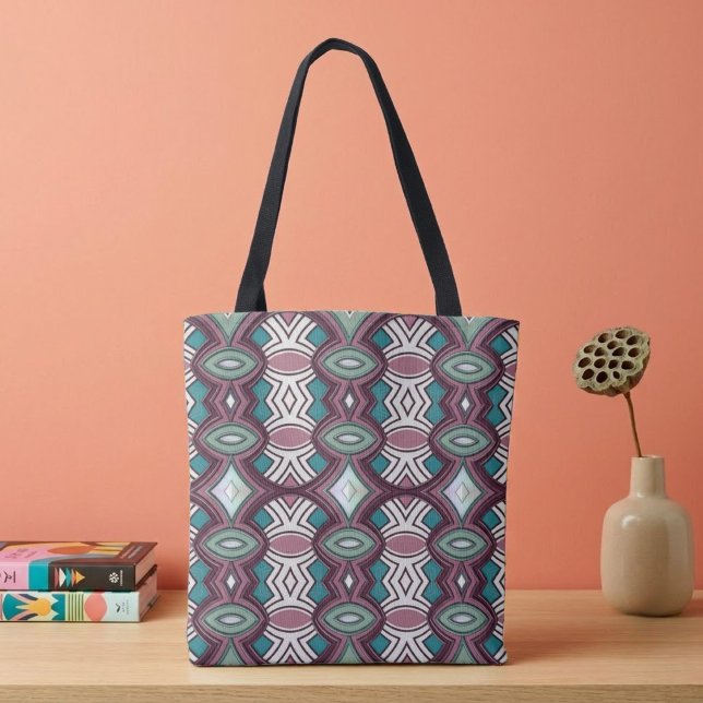 Tote Bag Symétrie diamant et ovale (Créateur téléchargé)