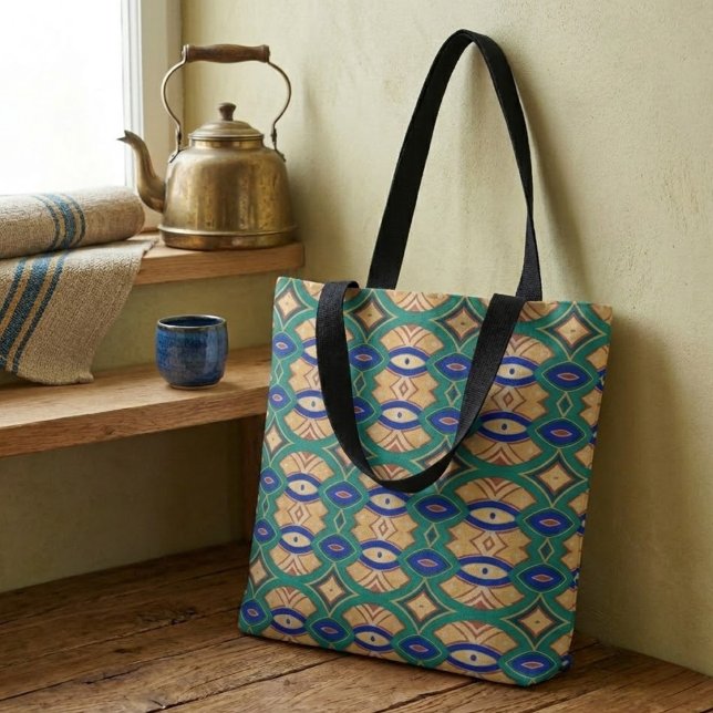 Tote Bag Symétrie diamant et ovale douce (Créateur téléchargé)
