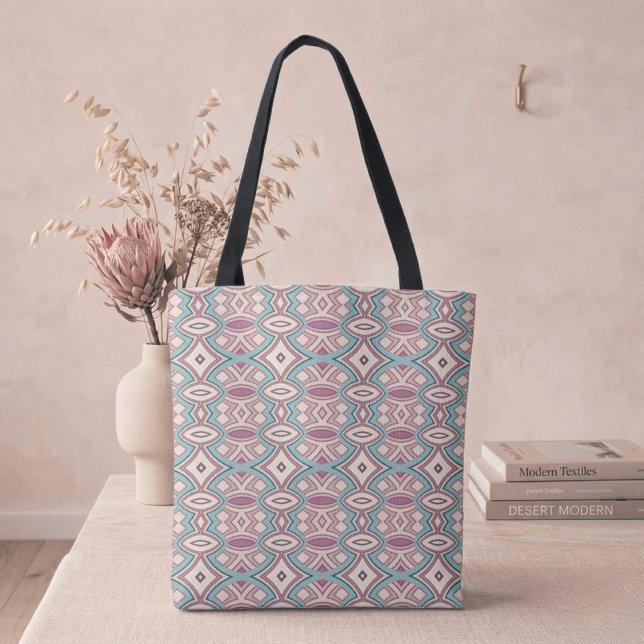 Tote Bag Symétrie diamant et ovale douce (Créateur téléchargé)