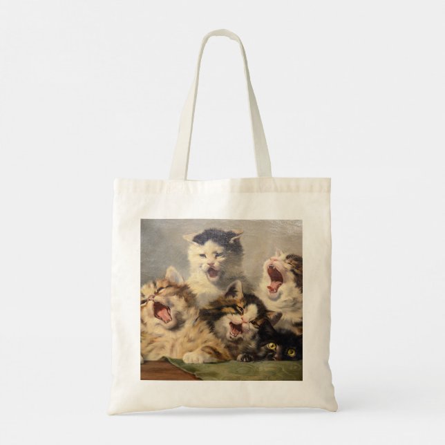 Tote Bag Symphonie de chatons par Julius Adam II (Dos)