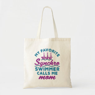 Tote Bag Synchro Favorite maman natation synchronisée Swimm