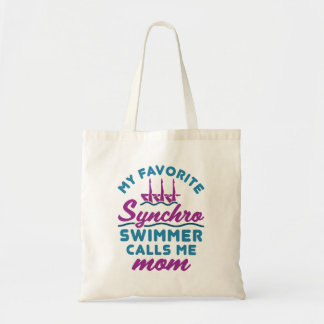Tote Bag Synchro Favorite maman natation synchronisée Swimm