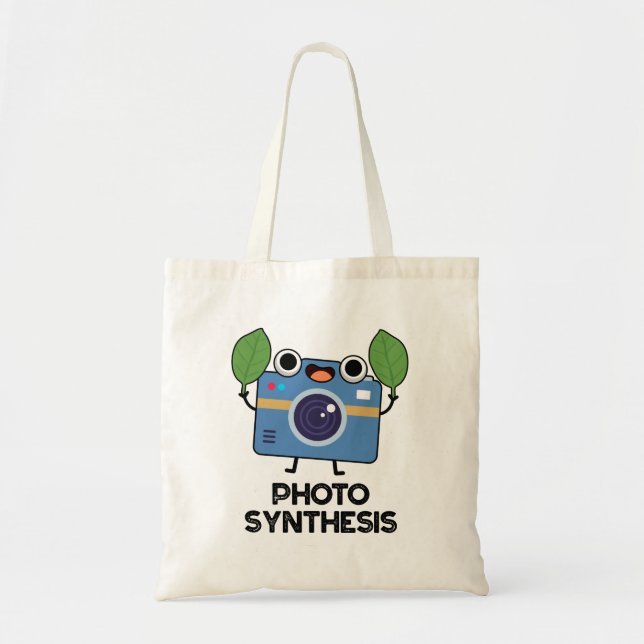 Tote Bag Synthèse De Photo Drôle Caméra Pun (Devant)